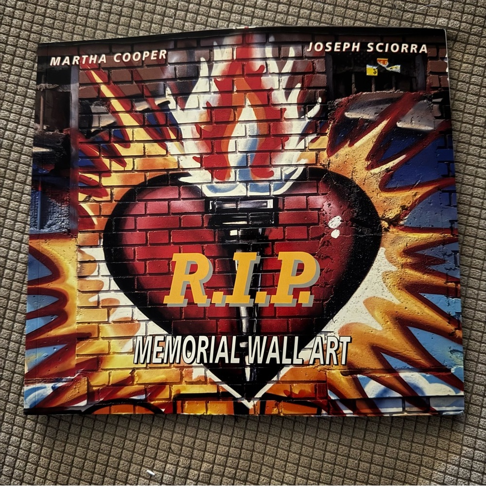 Memorial Wall Art graffiti book
